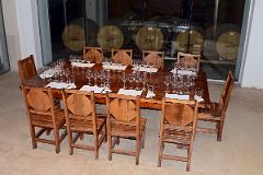 03-11 Our Table Is Ready For Wine Tasting At Domaine Bousquet On Uco Valley Wine Tour Mendoza